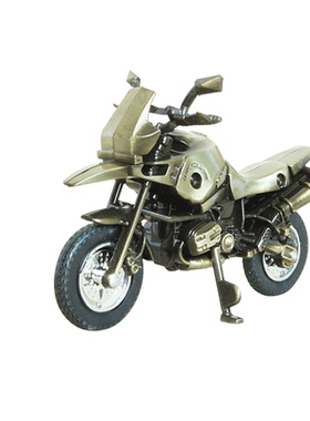 游戏摩托车金属模型摆件