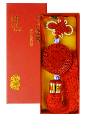 挂饰中国结工艺品送老外北京漆器