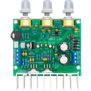 TDA2030A功放板套件 HiFi高保真双声道发烧音响散件15Wx2电子DIY