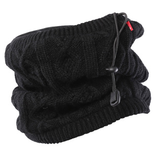 澄湖螺围脖帽子两用冬季加绒保暖户外骑车防寒套头针织弹力脖套