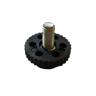 家具脚垫增高可调节塑料防滑黑色M8垫脚桌子茶几沙发钢木配件护脚