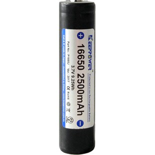 美国SUREFIRE手电筒16650 3.7v替换CR123a 3V充电锂电池6PX G2X等