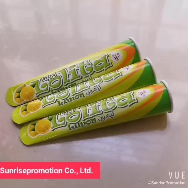 Disposable Candy Ice Cream Squeeze Paper Cup Push Up Ice Cream Calippo