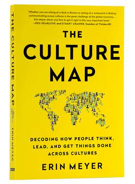 预售 文化地图 The Culture Map 跨文化沟通力 英文原版 掌握文化量表成为国际化人才 Erin Meyer 艾琳·梅耶