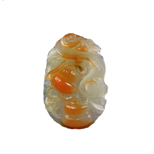 玉石吊坠岫玉吊坠玉坠挂坠挂件柿子葫芦鱼龙马鼠多款