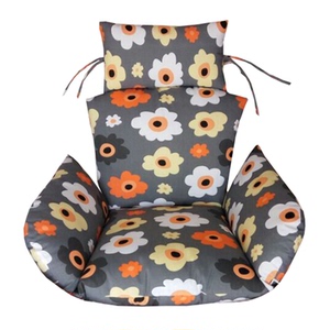 新吊篮坐垫布艺单人可拆洗藤椅吊兰秋千靠垫摇吊椅家用优质经济型