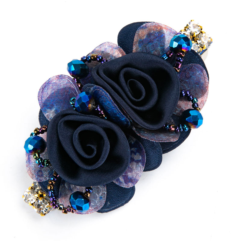 韩国头花大号发夹发卡成人发饰女夹子卡子弹簧夹中号顶夹头饰水钻