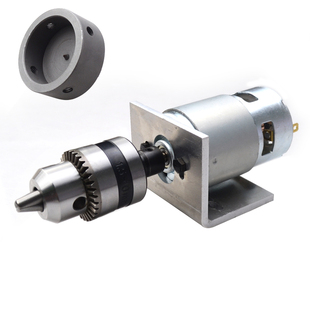 775电机夹头卡盘车床用冲击钻电锤转电钻车佛珠小车床小电机夹头