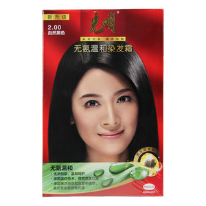 汉高光明草本温和染发霜高抗防过敏率原无氨温和染头发焗油膏剂