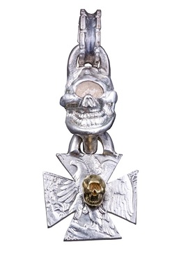 国内现货高山隆骷髅十字架