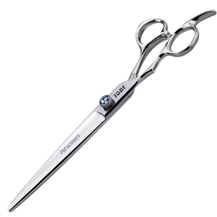 TOBY美容师宠物美容剪刀左手专用/狗狗修毛剪直剪牙剪7寸7.5寸