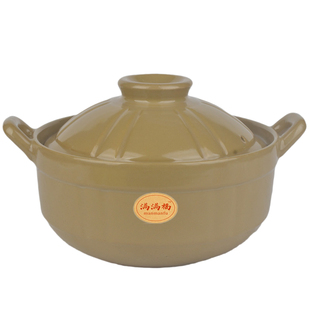 环保型砂锅煲汤煎药家用明火耐高温炖锅陶瓷汤罐土锅石锅1～3.5升