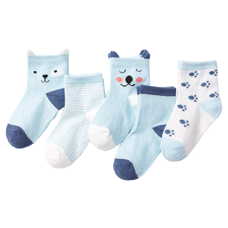 兒童襪子秋冬加厚純棉男女童嬰兒寶寶襪子春秋中筒棉襪0-1-3-5歲
