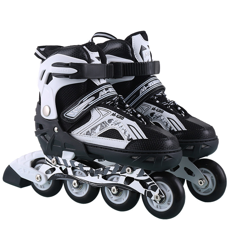 溜冰鞋成人可调初学儿童全闪套装轮滑鞋滑冰鞋旱冰鞋学生男女直排