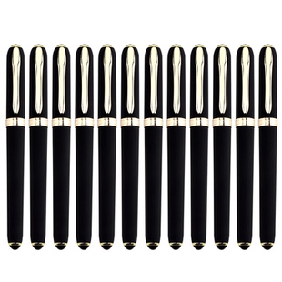 宝克PC2288/2298/2308大容量中性笔商务办公高档加粗签字笔0.5/0.7/1.0mm碳素笔芯水性笔