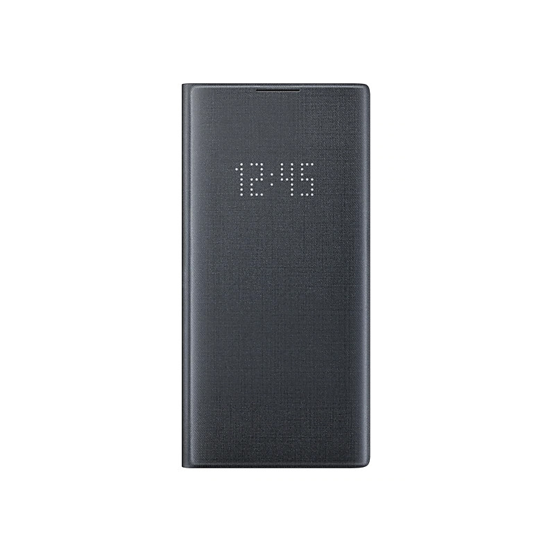 三星note10+plus手机壳原装官方LED智能保护套翻盖式防摔皮套韩国