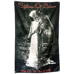 CHILDREN OF BODOM博多之子乐队摇滚挂旗挂布窗帘门帘酒吧纹身