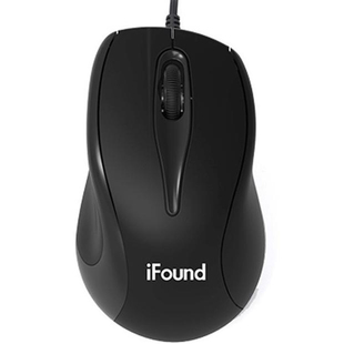 F370有线USB办公电脑笔记本通用游戏光学配重舒适鼠标iFound