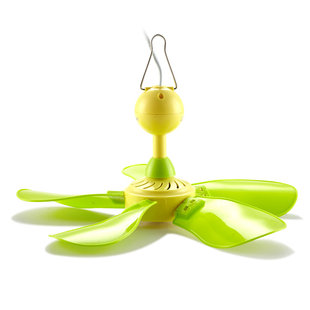 正品中联小吊扇宿舍大床上大风力微风吊扇静音蚊帐扇定时遥控迷你