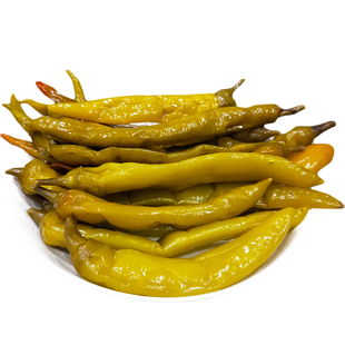 湖北竹溪特产农家自制老坛子泡椒泡菜酸辣椒二荆条酸辣子下饭咸菜