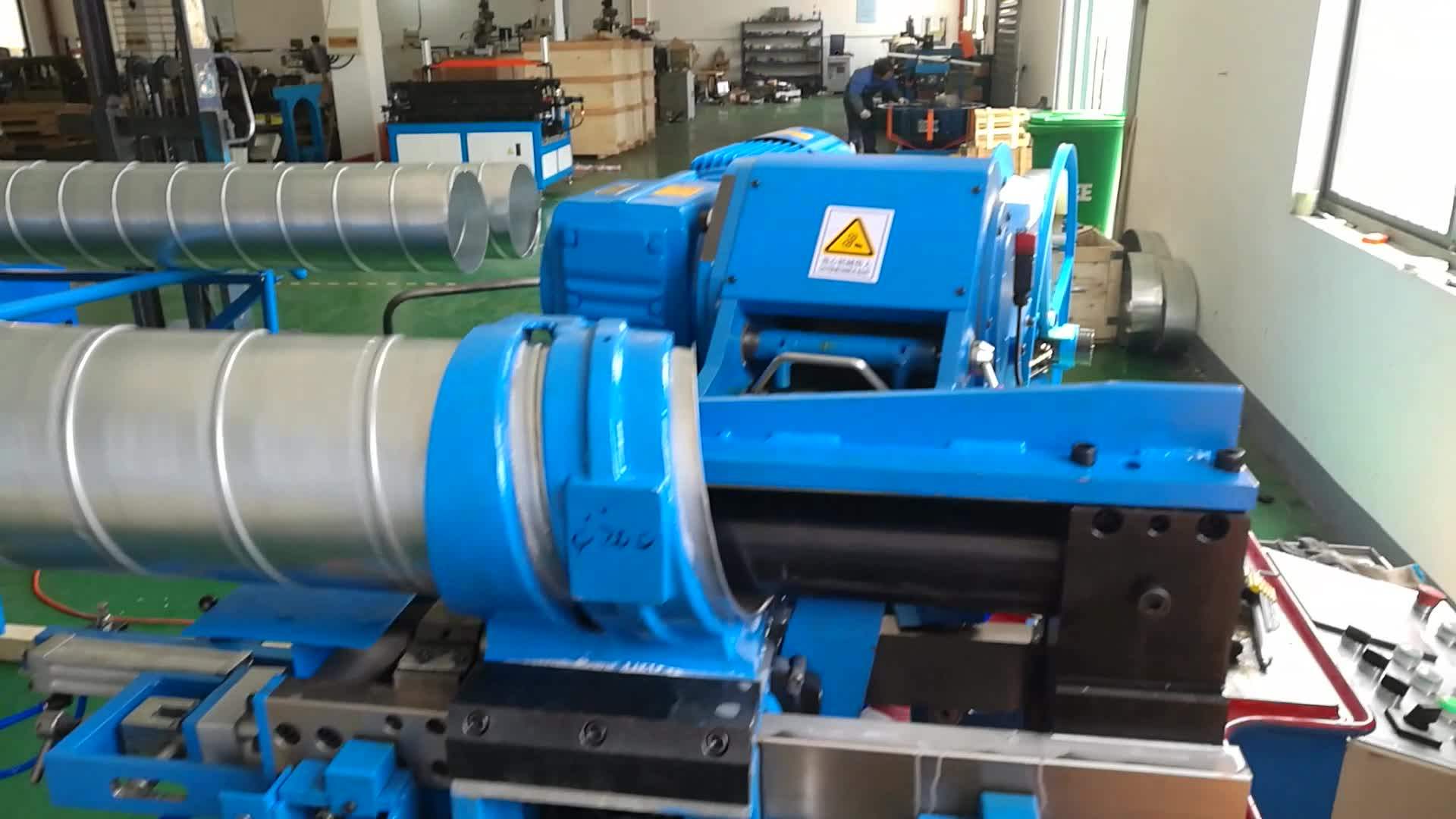 Hvac Galvanized Round Air Duct Spiral Tubeformer Making Machine Buy