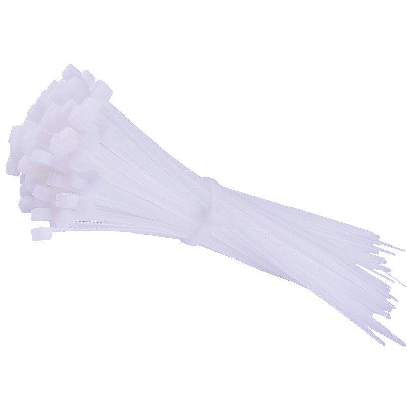 扎带3*150固定塑料尼龙 扎带固定座500条自锁式扎带卡扣捆线束带