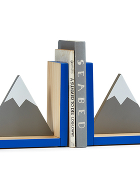 书桌实木书档书房书立装饰品摆件