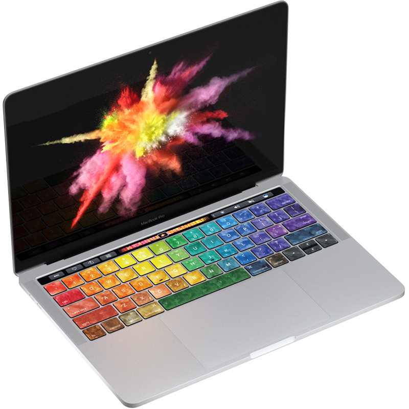 适用macbook键盘贴纸19款苹果笔记本Pro13Air键盘华为贴创意贴膜