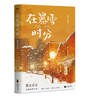 【赠纪念票根+明信片+海报+贴纸】在暴雪时分实体小说书 墨宝非宝 吴磊赵今麦主演同名电视剧原著小说 蜜汁炖鱿鱼作者书籍正版