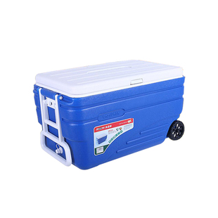 华盛钓箱海钓保温箱80L冷藏箱外卖箱户外车载47L冰箱100L送餐箱