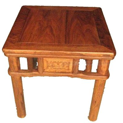 刺猬紫檀小书桌新中式实木书台