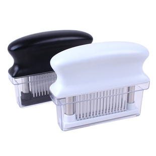 不锈钢松肉针牛排牛扒锤猪排嫩肉断筋捶肉器牛筋叉家用钢钉插肉叉