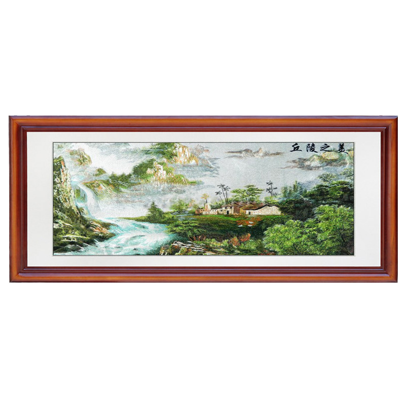 成品苏绣工艺品刺绣画清仓处理