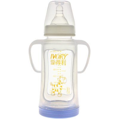 爱得利高硼硅玻璃宽口径带保护套