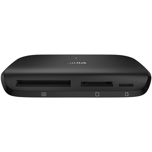 闪迪多合一多功能cf读卡器UHS-II usb3.0高速多盘符tf读卡器SD卡