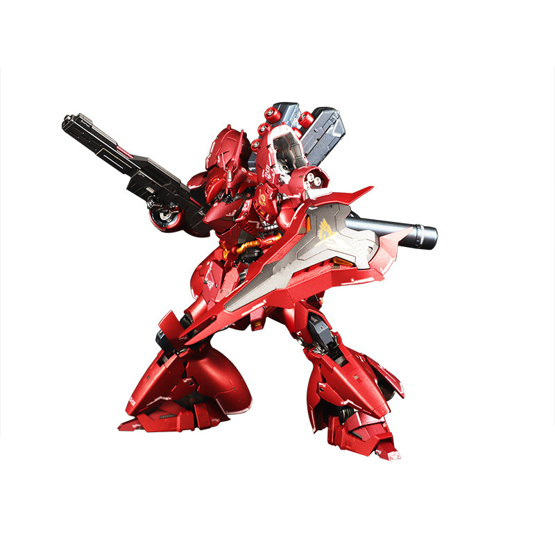 正品 模动魂 万代 合金着色 RG22 MSN06S新安洲高达拼装模型