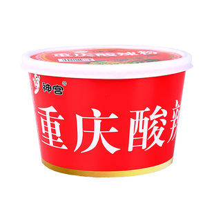 神宫重庆酸辣粉正宗非油炸方便速食冲泡圆粉红薯粉丝整箱不上火