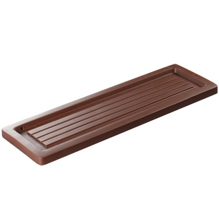 五色土紫砂茶盘家用功夫茶具中式茶台茶海茶托单层简约储水托盘