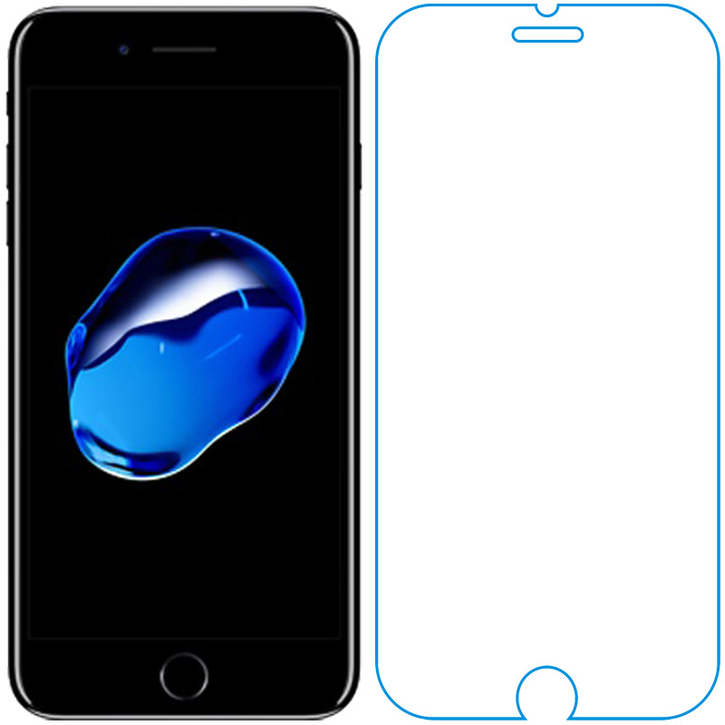 适用于苹果A1660专用手机膜钢化玻璃膜iPhoneA1660专用透明防爆膜防震硬化防裂屏不易碎半屏膜无黑边偏小钢晶