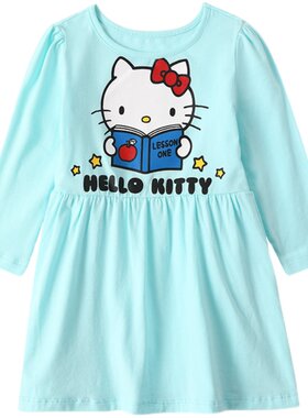 HelloKitty女童连衣裙小洋装