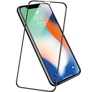 苹果X钢化膜iPhone11全包XR包边11promax全屏pro覆盖iPhoneX软边8x手机蓝光iPhonexr全面屏xmax黑边XSmax/XS