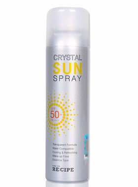 韩国水晶透明保湿spf50防晒霜
