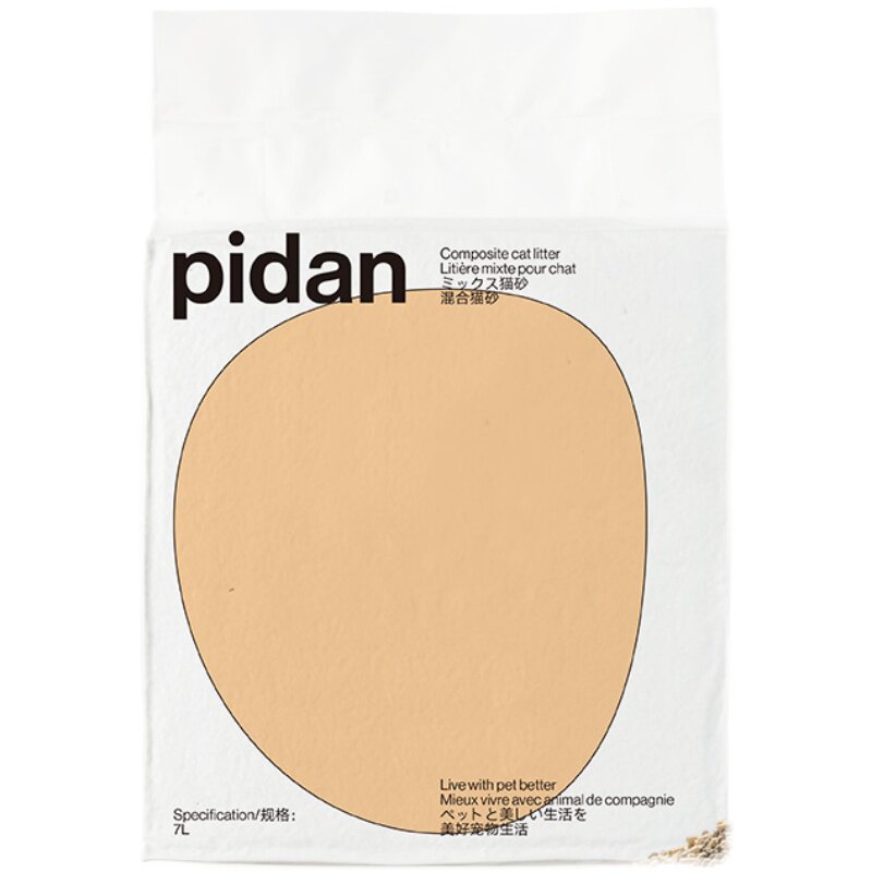 pidan猫砂皮蛋混合破碎豆腐猫砂膨润土原味除低尘臭猫沙可冲马桶