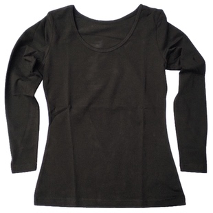 华宝莉贴身紧身超薄女士大圆领 打底衫 保暖极衣性感隐形内衣9837