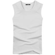 宽肩背心男士修身运动夏季