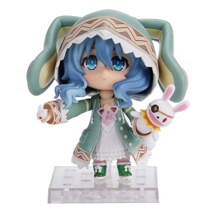 Q版粘土人395#约会大作战四糸乃/四系乃时崎狂三动漫手办公仔玩偶