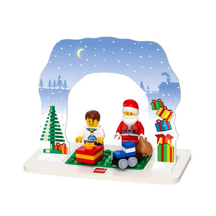 乐高LEGO850939圣诞老人圣诞礼物儿童益智玩具绝版拼搭积木手伴礼