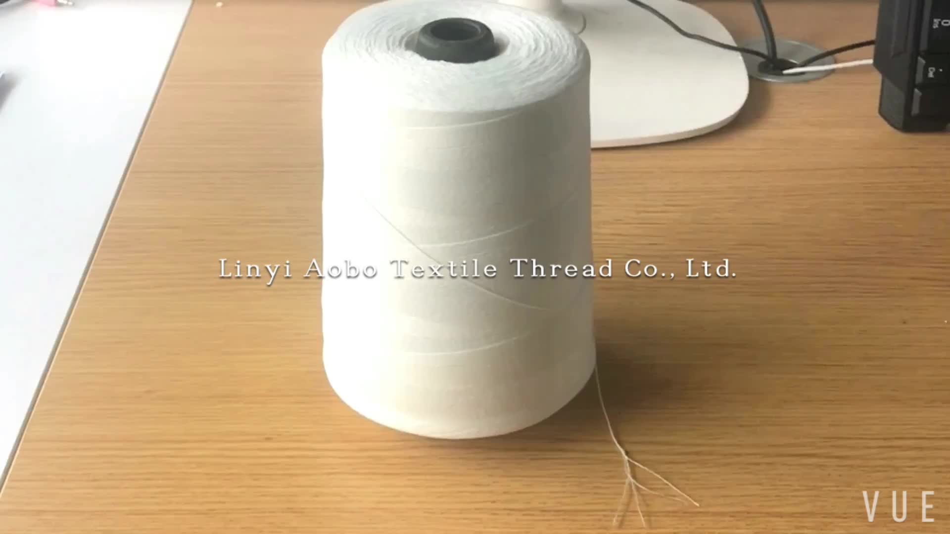 2019 Wholesale Cone High Tenacity 206 Bag Stitching Thread For Bag