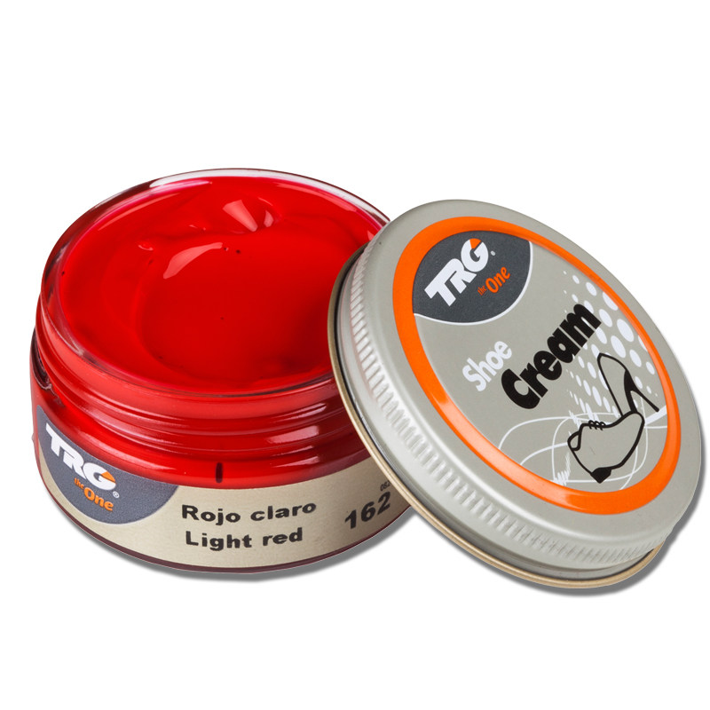 包邮 进口正红色鞋油鲜红色 大红色 酒红色皮鞋油 真皮补色保养油