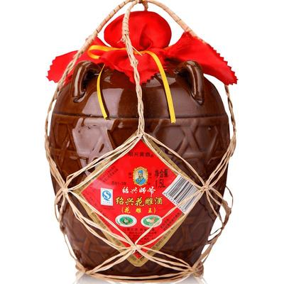 师爷传统手工绍兴花雕王1.5L*6坛